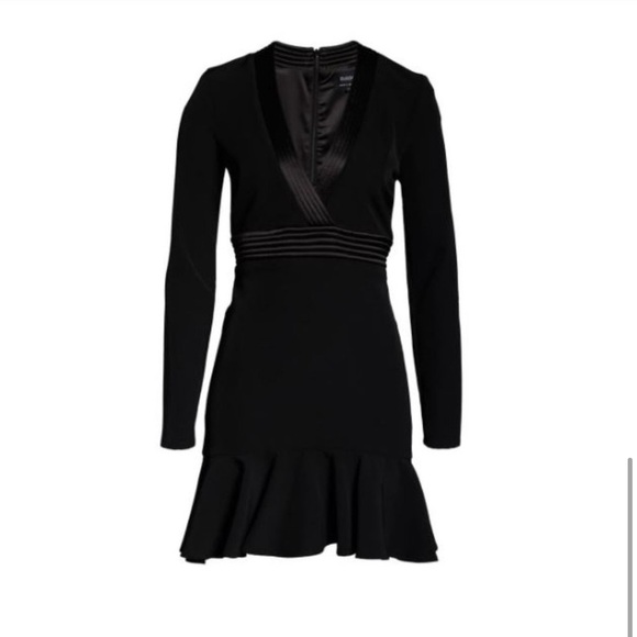 Bardot Black Mini Dress - Picture 5 of 9